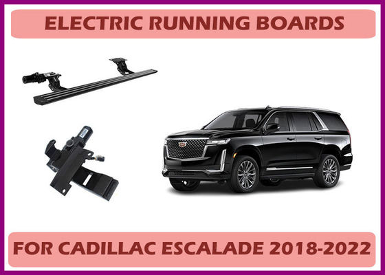 Heavy-Duty Waterproof Power Step with LED Lights for Cadillac Escalade