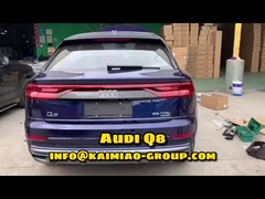 Şık tasarım ve güvenlik özellikleri olan Audi Q8 Stealth Power Running Board