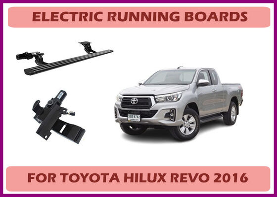 Toyota Hilux Revo Katlanabilir ve Çıkabilir Elektrikli Güçlendirici ve Koşu Taşları